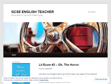 Tablet Screenshot of gcseenglishteacher.com